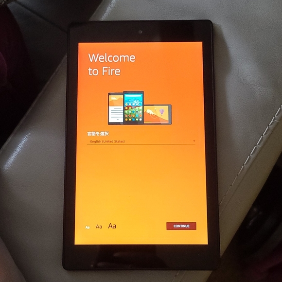 Amazon Fire 5th Generation Tablet - Picture 1 of 4